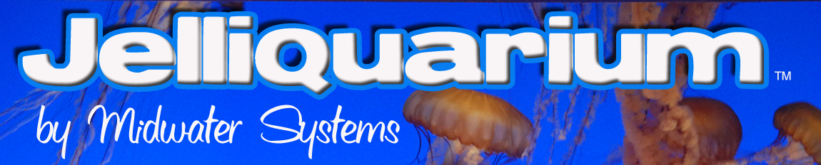 Jelliquarium jellyfish display tanks Midwater Systems medusa polyp ephyra tank